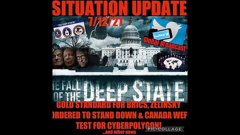 SITUATION UPDATE: THE FALL OF THE DEEP STATE! GOLD STANDARD FOR BRICS! ZELINSKY ORDERED TO STAND...