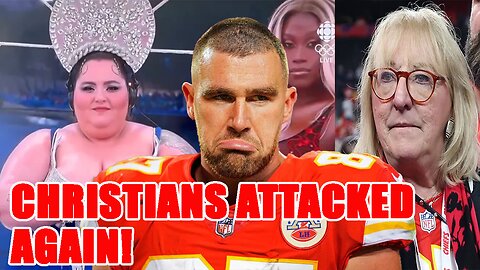 Travis Kelce's mother ATTACKS Christians as HOMOPHOBES for not liking Jesus MOCKED by Drag Queens!