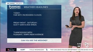 ABC 10News Pinpoint Weather with Meteorologist Megan Parry