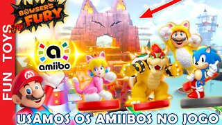 🔥 BOWSER's FURY - Veja o que acontece com cada AMIIBO compatível com este jogo! E o do SONIC #9