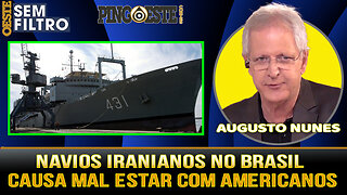 Embaixada americana critica navios Iranianos atracados no Brasil [AUGUSTO NUNES]