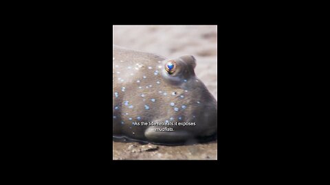 A mudskipper a fish that spends most of its life out of the sea