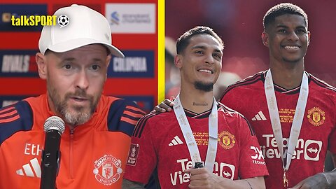 Manchester United Manager Erik ten Hag Provides An Injury Update On Antony & Marcus Rashford! 👀🔥