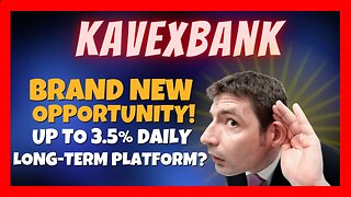 NEW Platform Alert ⏰ KavexBank Review 🎯 Long Term Opportunity❓ Up To 3.5% Daily 💰 Day #0 ✅