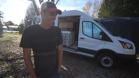 Behind the scenes of filming a Van Tour for Different Media