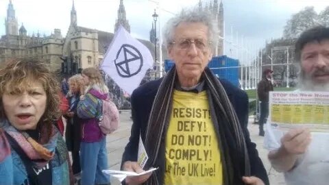 Piers Corbyn vs Extinction Rebellion | London