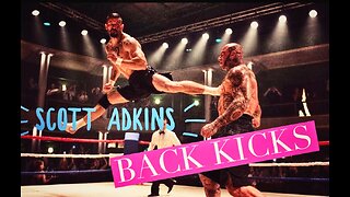 Scott Adkins Back Kick / Spinning Hook Kick
