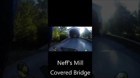 22 covered bridges in less than one minute: Motorcycle ride beautiful Lancaster County Pennsylvania