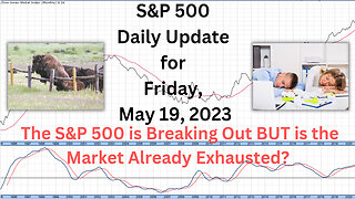 S&P 500 Daily Market Update for Friday May 19, 2023