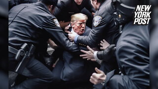 Chilling deepfakes claiming to show Trump being arrested flood Twitter