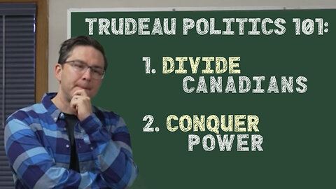 It's 100% intentional... Trudeau wants to divide Canadians with fear in order to conquer more power.