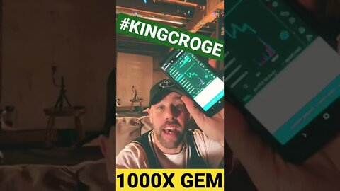 KING CROGE COIN | #1000XGEM #KINGCROGE #MMFinance #100XGEM #CRONOSCHAIN