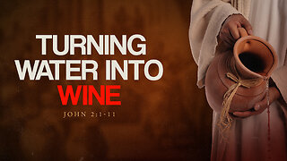 Jesus Turning Water into Wine - Pastor Mejia