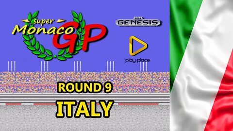 Super Monaco GP - Sega Genesis / Round 9 - Italy GP - Team Firenze