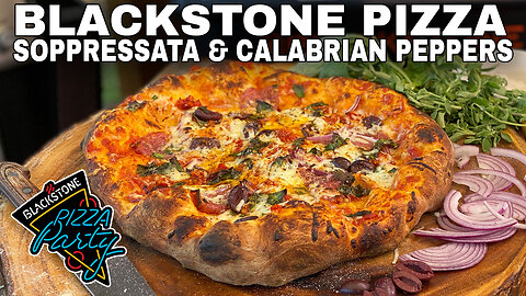 Soppressata & Calabrian Peppers Pizza | Blackstone Pizza Oven