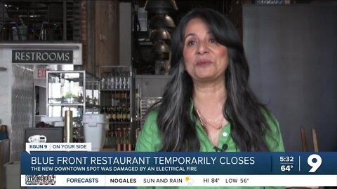 Downtown restaurant closes due to electrical fire