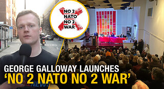 No to NATO - No to War Launches in London