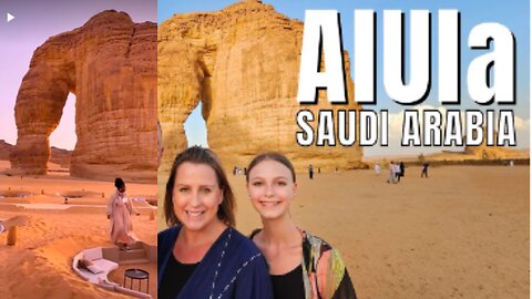 Exploring AlUla - SAUDI ARABIA's Hidden Gem (Hegra, Elephant Rock, Maraya) #alula #saudiarabia