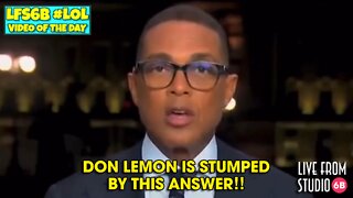 Don Lemon Is Stumped By This Answer on Reparations! (LOL of the Day)