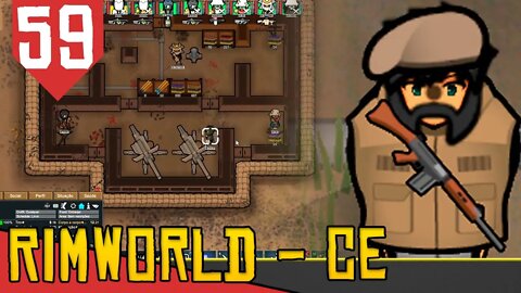 Carreguem os CANHÕES - Rimworld Combat Extended #59 [Série Gameplay PT-BR]