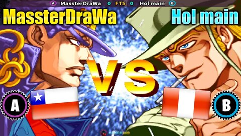 JoJo's Bizarre Adventure (MassterDraWa Vs. Hol main) [Chile Vs. Peru]