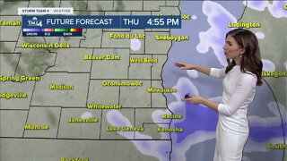 Flurries continue Thursday, with more snow possible this weekend