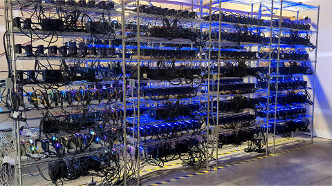GPU Mining Farm - Finished Warehouse with Over 500 GPUS, Nvidia 3080