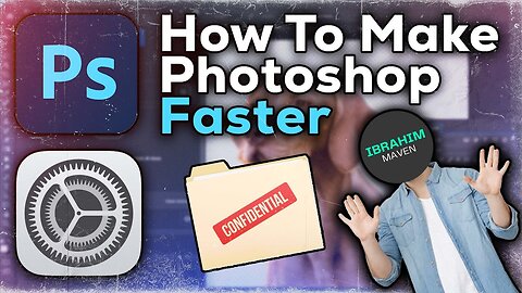 Learn How To Speed Up Photoshop On Low-End PCs || Best Settings || Urdu/Hindi Tutorial