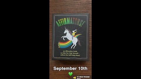 September 10th oracle card