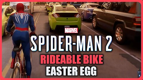Marvel's Spider-Man 2 PS5 - Secret Rideable Bike Easter Egg Location