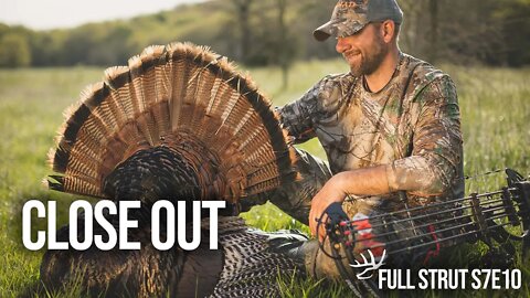Late Season Gobbler Storms into the Decoys in Kansas! Full Strut S7E10 - Close out