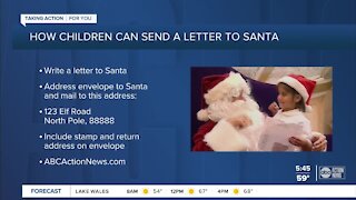 How kids can send a letter to Santa