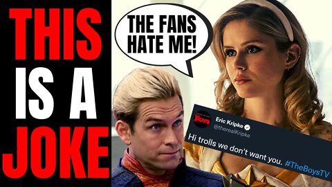 The Boys Woke Actress Has MELTDOWN Because Some Fans HATE Starlight | Showrunner ATTACKS Toxic Fans