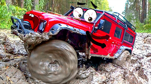 Monster Car Mud Off Road | MUD Challenge Extreme: Monster Truck vs Jeep Rubicon - DoodlandOFFICIAL