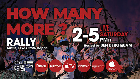 Ben Bergquam And Terrance Bates intro to the How Many More Rally in TX 4-29-23