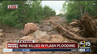 Search continues for missing person after deadly flash flood