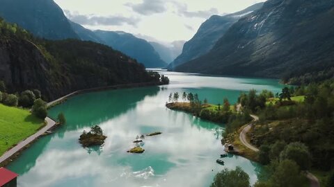 Norway 4K - Scenic Relaxation Film with Calming Music