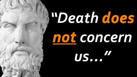 "He turned against the Platonism of his day"... EPICURUS (14 Best Quotes📜)