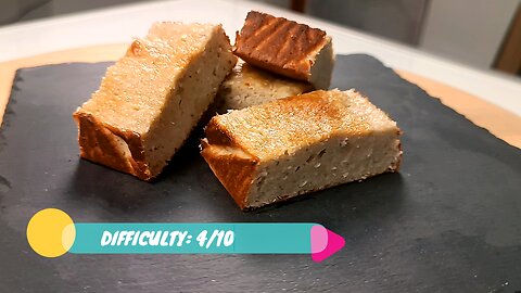 Coconut and Banana Blondies, soft, fluffy and full of flavor !!!