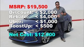 How to buy a NEW 2018 Hyundai Elantra for $12,000