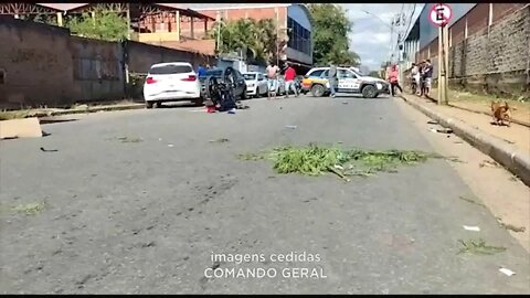 Acidentes em GV: batidas entre moto e carro registradas no bairro JK III e BR-381 no fim de semana