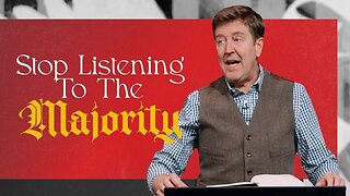 Pastor Gary Hamrick - Cornerstone Chapel - Stop Listening to the Majority | Acts 27:1-12
