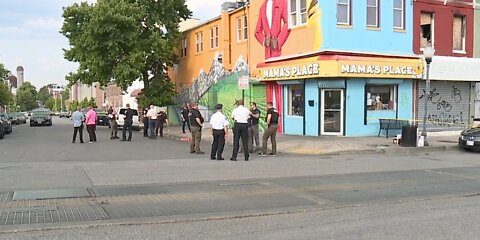West Baltimore residents ask police for more help after teen shot inside restaurant