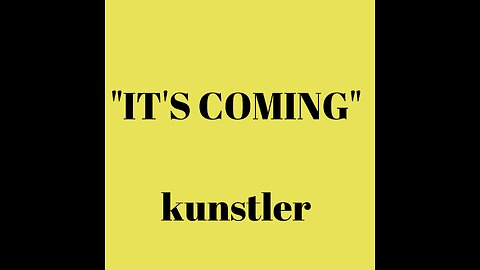 IT’S COMING - James Kunstler