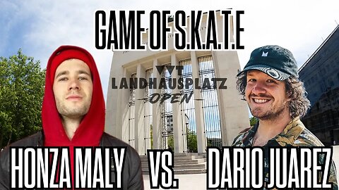 Honza vs. Dario (Landhausplatz game of skate) - Round 1