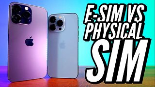 Does E Sim Give You Faster Data Than A Physical Sim Card???