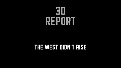 30 Report - Wyoming is not what you think it is.