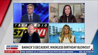 Obama’s Maskless Birthday Blowout