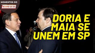 Doria declara que Rodrigo Maia é o mais novo secretario de SP | Momentos Resumo do Dia