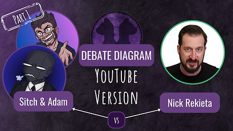 Debate Diagram 18: Sitch & Adam vs Nick Rekieta - Part 1